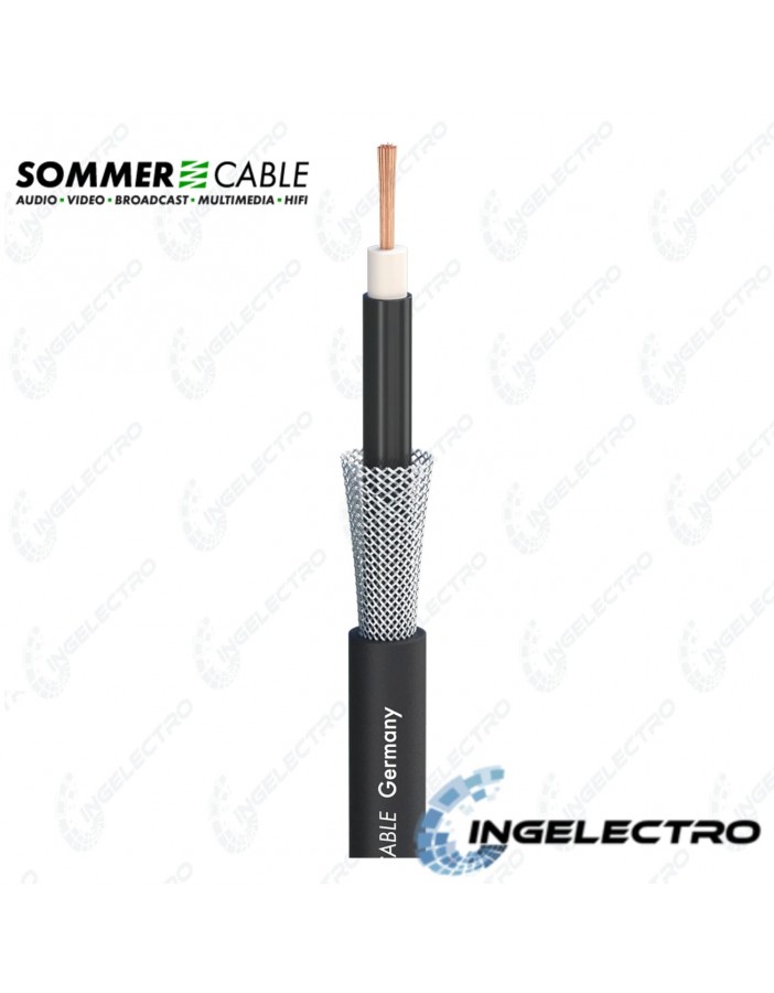 Cable para Instrumentos por Metros Sommer TRICONE XXL 300-0271 NEGRO