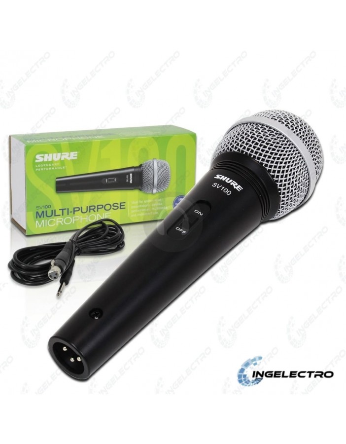 Microfono Alambrico Vocal Shure SV100