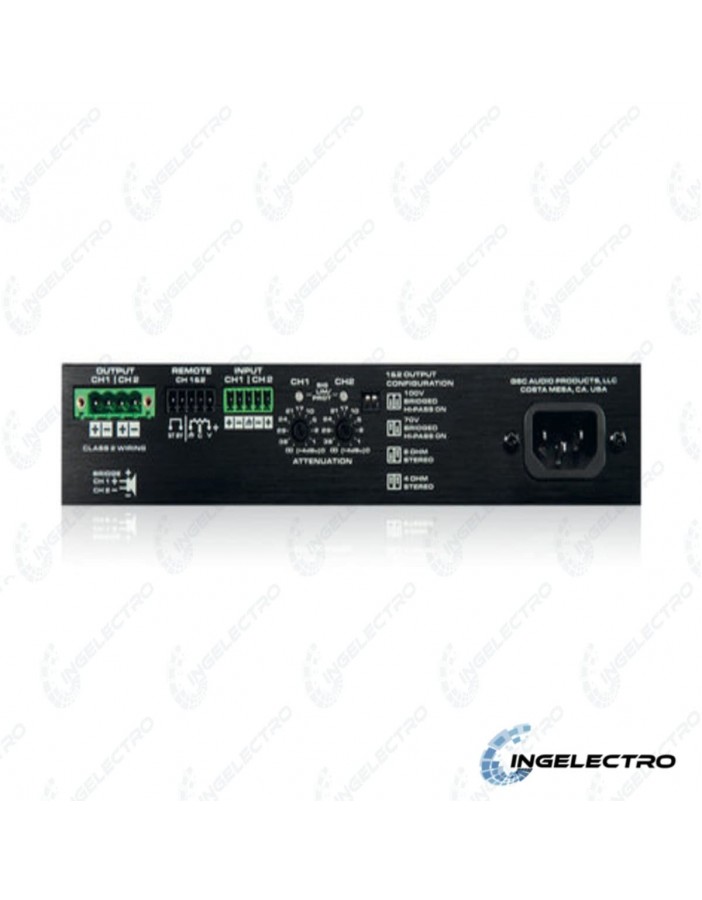Amplificador de Instalación QSC SPA2-60