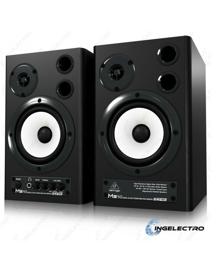 Monitor | Presonus Behringer MS40 | Calidad en sonido
