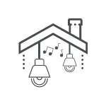 Parlantes para techo